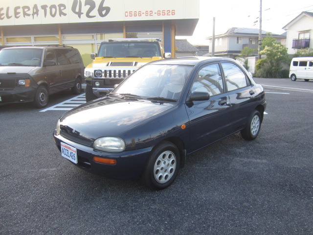 中古車 マツダ レビュー 自社顧客下取車 の中古車詳細 128 754km ダークブルー 愛知県 28万円 中古車情報 中古車検索なら 車 選びドットコム 車選び Com