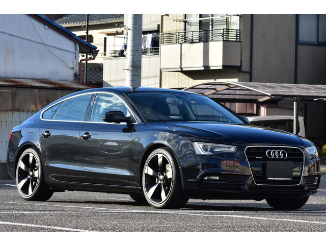 中古車 アウディ A5スポーツバック 2.0 TFSI クワトロ 4WD 社外ロ-タ ...