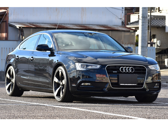 中古車 アウディ A5スポーツバック 2.0 TFSI クワトロ 4WD 社外ロ-タ