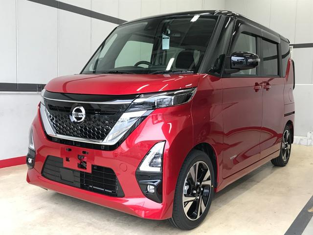 中古車 日産 デイズルークス ハイウェイスターgインタークーラーターボ プロパイロットed の中古車詳細 登録済未使用車 10km走行 スパークリングレッドmii 岡山県 195 9万円 中古車情報 中古車検索なら 車選びドットコム 車選び Com