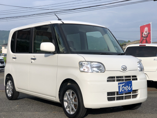 中古車 ダイハツ タント X スマートキー 助手席pスライドドア の中古車詳細 87 100km ホワイト 福岡県 48万円 中古車情報 中古車検索なら 車選びドットコム 車選び Com