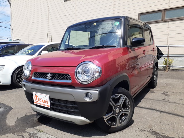 中古車 スズキ ハスラー X 4wd レーダーブレーキ スマホ連動ナビtv の中古車詳細 113 000km 赤紫黒 北海道 58万円 中古車情報 中古車検索なら 車選びドットコム 車選び Com