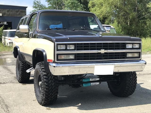 中古車 シボレー ブレイザー M Tタイヤ ホイール新品 ディーゼルt の中古車詳細 ブラウン ベージュ ツートン 全塗 北海道 350万円 中古車情報 中古車検索なら 車選びドットコム 車選び Com