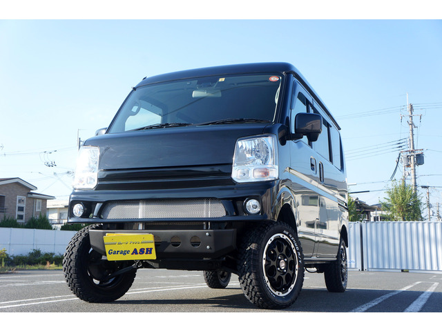 中古車 スズキ エブリイ ジョイン ターボ 4wd リフトアップ 4wd ターボ車 の中古車詳細 56 949km ブラック 大阪府 159万円 中古車情報 中古車検索なら 車選びドットコム 車選び Com