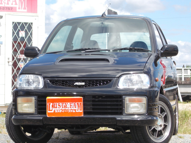 中古車 ダイハツ ミラ Tr Xx アバンツァートr Jbターボ5mt全塗装済みハヤシアルミ の中古車詳細 68 000km ブラック 岡山県 63 9万円 中古車情報 中古車検索なら 車選びドットコム 車選び Com