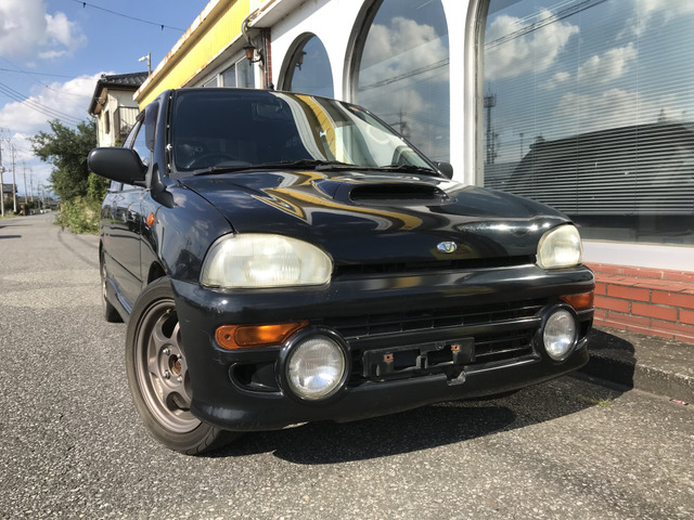 中古車 スバル ヴィヴィオ Rx R 4wd レカロシート スパルコステアリング の中古車詳細 156 447km ブラック 群馬県 79万円 中古車情報 中古車検索なら 車選びドットコム 車選び Com