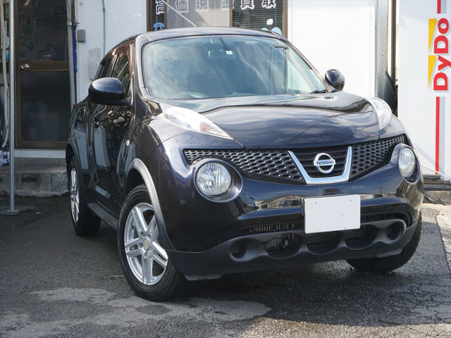 中古車 日産 ジューク 1 6 16gt Four 4wd ロング保証1年31項目4wdターボ の中古車詳細 58 773km ブラック 神奈川県 79 8万円 中古車情報 中古車検索なら 車選びドットコム 車選び Com