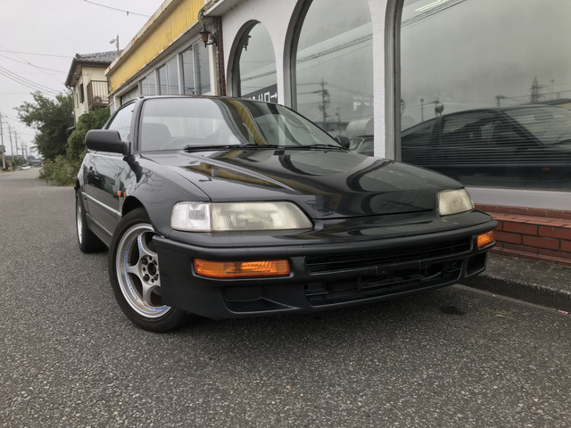 中古車 ホンダ Cr X 1 6 Sir Frpボンネット マフラー ローダウン の中古車詳細 181 263km ブラック 群馬県 180万円 中古車情報 中古車検索なら 車選びドットコム 車選び Com
