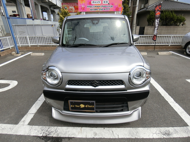 中古車 スズキ ハスラー G ターボ 外エアロ T Styleオバフェン の中古車詳細 12 000km シルバー 岡山県 129万円 中古車情報 中古車検索なら 車選びドットコム 車選び Com