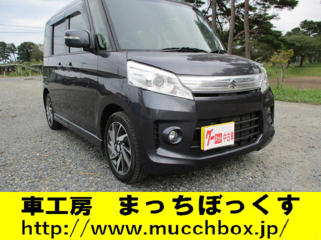 中古車 スズキ スペーシアカスタム Ts の中古車詳細 62 133km グレー 青森県 70万円 中古車情報 中古車検索なら 車 選びドットコム 車選び Com