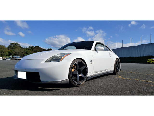 中古車 日産 フェアレディz 3 5 バージョン S ニスモ仕様 油圧サイド ドリフト仕様 の中古車詳細 163 000km ホワイト 兵庫県 1万円 中古車情報 中古車検索なら 車選びドットコム 車選び Com