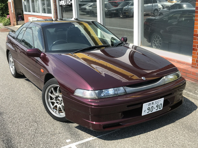 シッシーバー　旧車用　中古品 スバル アルシオーネSVX 3.3 バージョンL 4WD フロントハーフエアロ/18