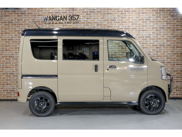 中古車 スズキ エブリイワゴン Jpターボ ベージュ塗装 リフトアップ 社外アルミ の中古車詳細 119 000km ブラック 千葉県 99万円 中古車情報 中古車検索なら 車選びドットコム 車選び Com