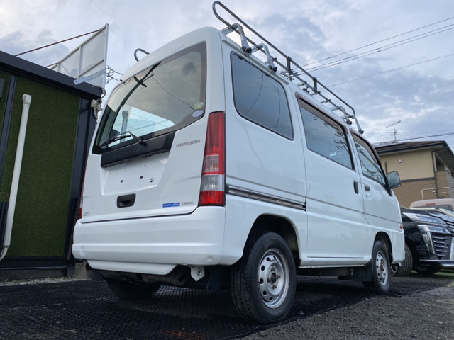 スバルサンバーバン　ルーフキャリア スバル サンバー ルーフキャリア付 綺麗です の中古車詳細