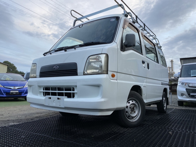 中古車 スバル サンバー ルーフキャリア付 綺麗です の中古車詳細 (81,000km, ホワイト, 宮城県, 50万円) | 中古車情報・中古 車検索なら【車選びドットコム（車選び.com）】