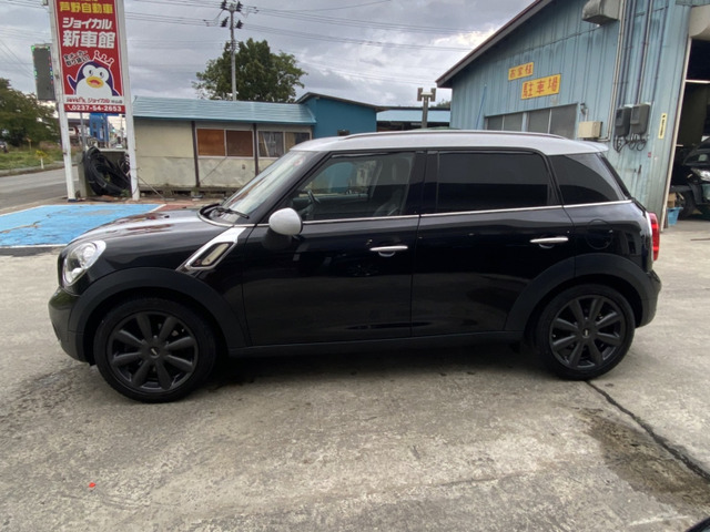 中古車 BMW MINI ミニクロスオーバー クーパー S 純正アルミホイール 革シート の中古車詳細 (85,655km, ブラック, 山形県,  91.8万円) | 中古車情報・中古車検索なら【車選びドットコム（車選び.com）】