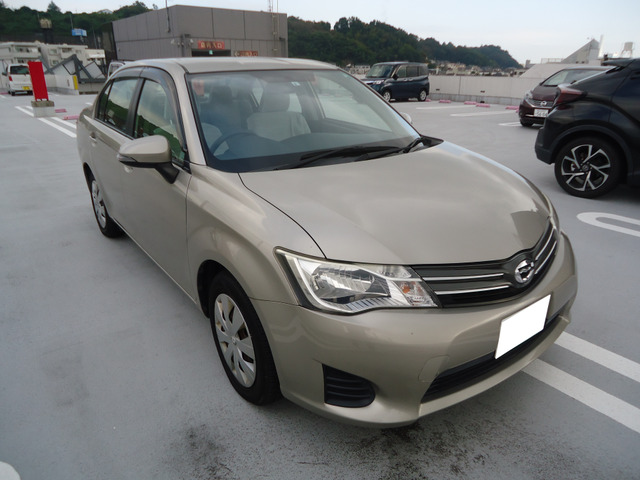 中古車 トヨタ カローラアクシオ 1オーナー5速mt 実走行 1万km の中古車詳細 13 000km ベイジュ 神奈川県 60万円 中古 車情報 中古車検索なら 車選びドットコム 車選び Com