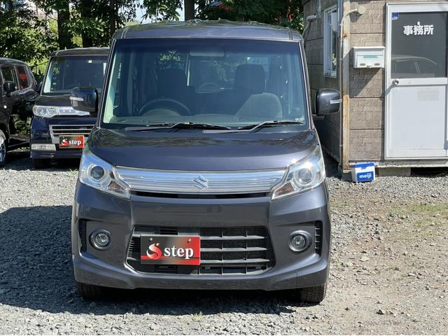 中古車 スズキ スペーシアカスタム Xs 4wd 純正ナビ バックカメラ 両側パワースライドドア メーカーopナビ の中古車詳細 111 000km ルナグレーパールメタリック 北海道 65万円 中古車情報 中古車検索なら 車選びドットコム 車選び Com