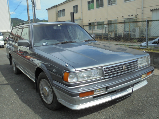 中古車 トヨタ マークiiワゴン 2 0 Lg グランデエディション 塗装済み の中古車詳細 84 000km グレーii 福岡県 万円 中古車情報 中古車検索なら 車選びドットコム 車選び Com