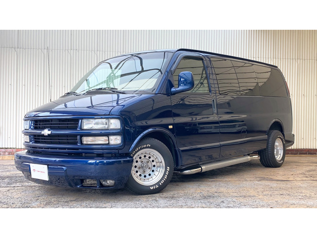 中古車 シボレー エクスプレス パッセンジャー 02 Lt レザーシート 外マフラー の中古車詳細 118 000km インディゴブルーメタリック 愛知県 218 8万円 中古車情報 中古車検索なら 車選びドットコム 車選び Com