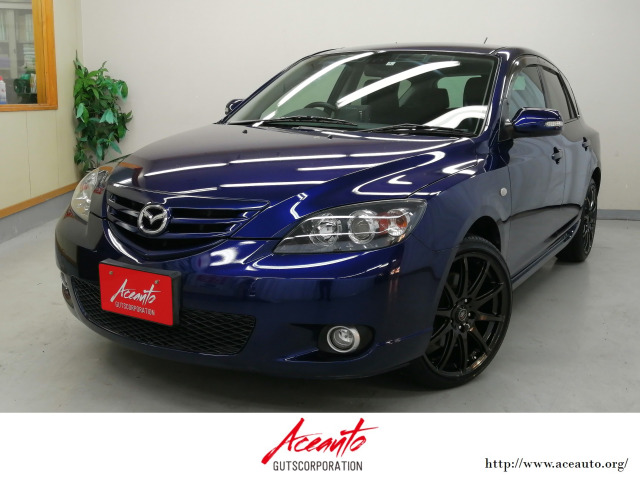 中古車 マツダ アクセラスポーツ 2 3 23s 632スポーツrs 10新品 タイヤ新品 の中古車詳細 86 992km ストラトブルーマイカ 大阪府 52万円 中古車情報 中古車検索なら 車選びドットコム 車選び Com