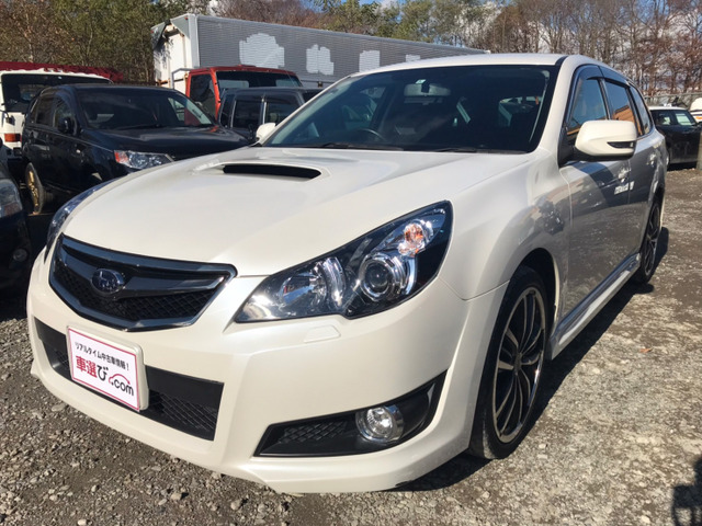 中古車 スバル レガシィツーリングワゴン 2 5 Gt Sパッケージ 4wd 車高調 Amd19aw 黒半革シート の中古車詳細 1 000km ホワイト 北海道 31 8万円 中古車情報 中古車検索なら 車選びドットコム 車選び Com