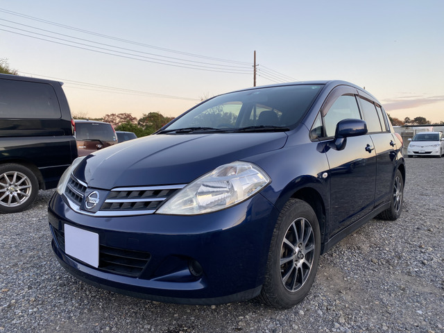 中古車 日産 ティーダ 1 5 15m 状態良好でこの価格 の中古車詳細 92 500km ブルー 東京都 19 8万円 中古車情報 中古車検索なら 車選びドットコム 車選び Com