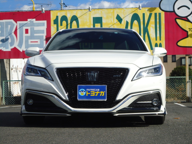 中古車 トヨタ クラウンハイブリッド 2 5 Rs アドバンス プリクラッシュ サンルーフ レザーシート の中古車詳細 8 253km ホワイトパールクリスタルシャイン 群馬県 499 8万円 中古車情報 中古車検索なら 車選びドットコム 車選び Com