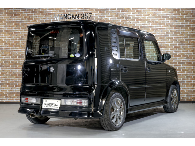 中古車 日産 キューブ キューブライダー 4wd ナビ Etc の中古車詳細 103 000km ブラック 千葉県 29万円 中古車情報 中古車検索なら 車選びドットコム 車選び Com
