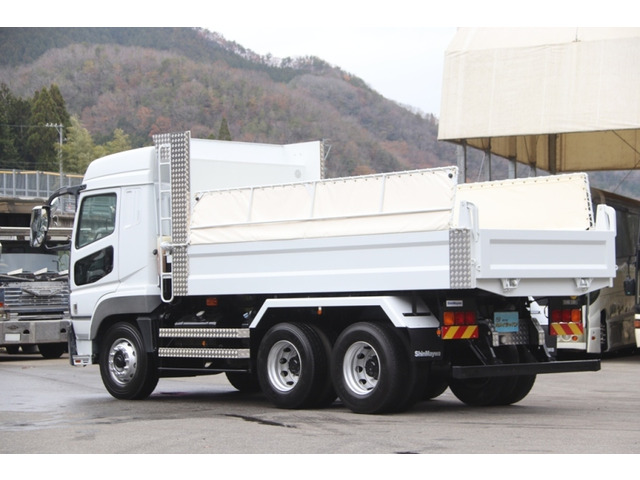 中古車 三菱ふそう スーパーグレート ハイルーフ 10tダンプ の中古車詳細 226 000km ホワイト 岡山県 価格応談 中古車情報 中古車検索なら 車選びドットコム 車選び Com