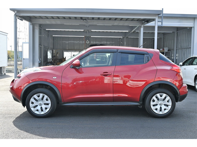 中古車 日産 ジューク 1 5 15rx タイプv 検04 5 5 4万k ナビtv Bカメ の中古車詳細 54 100km レッド 兵庫県 46 8万円 中古車情報 中古車検索なら 車選びドットコム 車選び Com