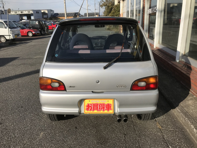 中古車 スバル ヴィヴィオ RX-R 4WD エンジンO/H済みリビルドパーツ多数 の中古車詳細 (155,392km, シルバー, 群馬県,  119万円) | 中古車情報・中古車検索なら【車選びドットコム（車選び.com）】