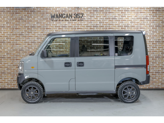 中古車 スズキ エブリイワゴン Pzターボスペシャル 4wd 新品プラスライン 2インチリフトアップ の中古車詳細 67 000km グリーン 千葉県 129万円 中古車情報 中古車検索なら 車選びドットコム 車選び Com