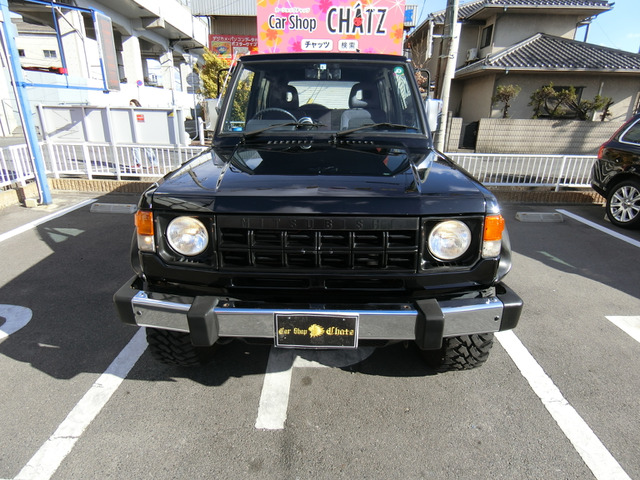 中古車 三菱 パジェロ 3 0 メタルトップ スーパーxl 4wd 5mt エアロ 外15aw リフトup の中古車詳細 93 000km ブラック 岡山県 165万円 中古車情報 中古車検索なら 車選びドットコム 車選び Com