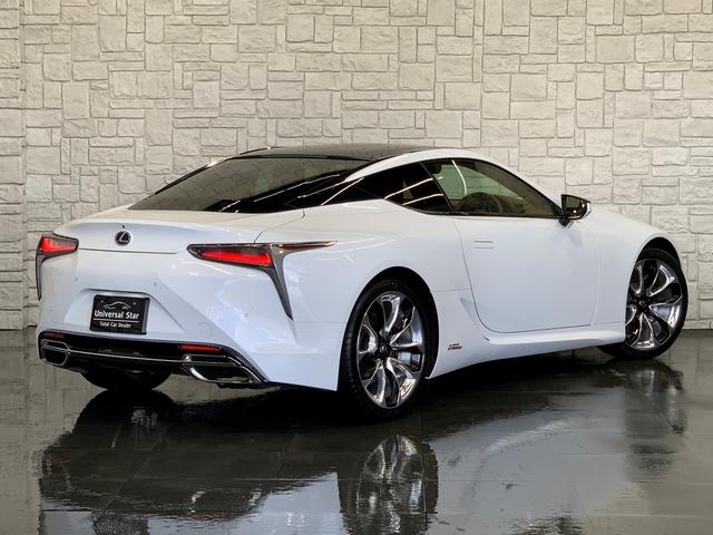 中古車 レクサス LC500h 500h Lパッケージ レクサスセーフティ/オーカー/パノラマR の中古車詳細 (28,000km, パールホワイト,  大阪府, 966万円) | 中古車情報・中古車検索なら【車選びドットコム（車選び.com）】