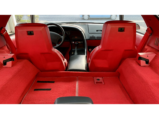 シボレー コルベット 5.7 ディーラー車 40周年 赤革 の中古車