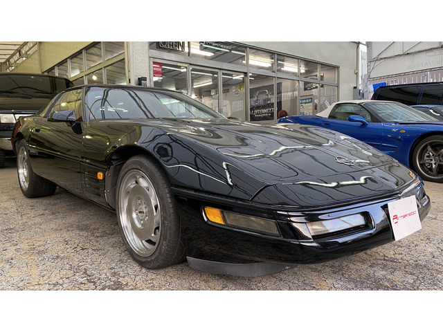 中古車 シボレー コルベット ディーラ車 40周年 赤革 91 以上節約