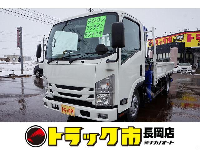 中古車 いすゞ エルフ 3 0 ハイキャブ 高床 ディーゼル 2 6t 標準ロング 4段クレーン付 の中古車詳細 122 5km ホワイト 新潟県 550万円 中古車情報 中古車検索なら 車選びドットコム 車選び Com