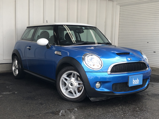 中古車 BMW MINI ミニ クーパー S R56 CooperS16AW 社外ナビ の中古車詳細 (70,000km, レザーブルー&ホワイト,  愛知県, 32.8万円) | 中古車情報・中古車検索なら【車選びドットコム（車選び.com）】