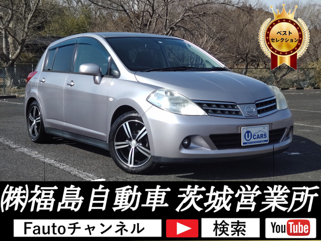 中古車 日産 ティーダ 1.5 15M 社外ナビ 地デジTV 16インチAW の中古車 ...