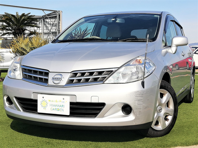 中古車 日産 ティーダ 1 5 15m 1オーナ ハーフレザー 純正ナビ Tv の中古車詳細 7 950km シルバーm 大阪府 26 6万円 中古車情報 中古車検索なら 車選びドットコム 車選び Com