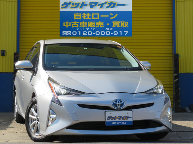 中古車 トヨタ プリウス 1 8 S 自社ローン Led フルセグ Bカメラ の中古車詳細 106 679km シルバー 愛知県 135万円 中古車情報 中古車検索なら 車選びドットコム 車選び Com