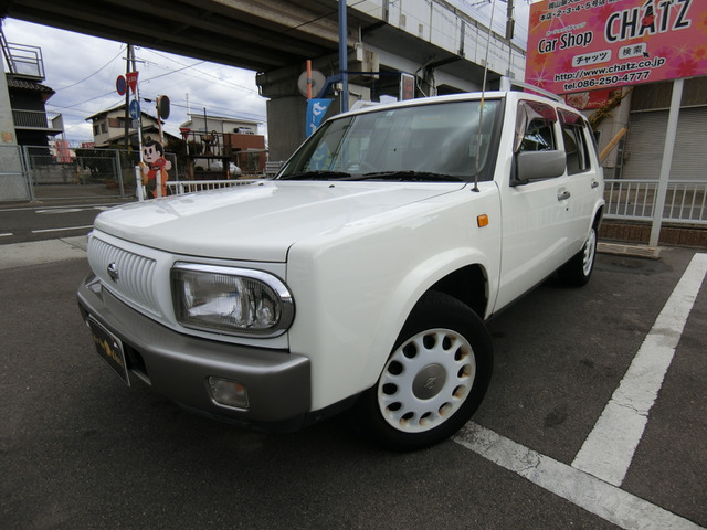 中古車 日産 ラシーン 1 5 タイプa 4wd 4wd 背面タイヤ Cd再生 キーレス の中古車詳細 197 000km ホワイト 岡山県 55万円 中古車情報 中古車検索なら 車選びドットコム 車選び Com