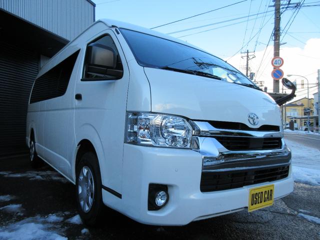 中古車 トヨタ ハイエースバン 2 8 Dx ワイド スーパーロング ハイルーフ Glパッケージ ディーゼル 4wd 登録済未使用車 寒冷地仕様 の中古 車詳細 登録済未使用車 10km走行 ホワイトパールクリスタルシャイン 新潟県 394 8万円 中古車情報 中古車検索なら 車選び