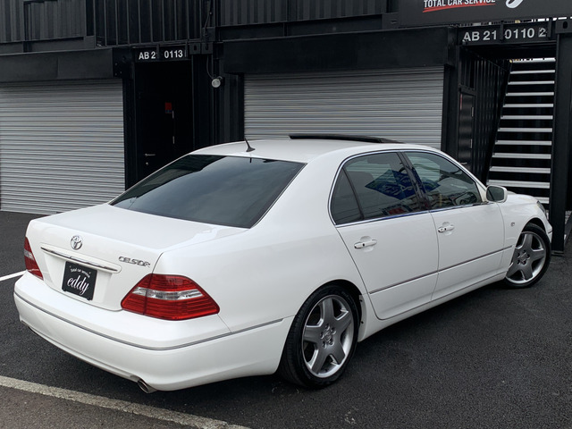 中古車 トヨタ セルシオ 4 3 Er仕様 最終型 Hks車高調 黒革エアシート の中古車詳細 93 000km ホワイトパールクリスタルシャイン 神奈川県 117万円 中古車情報 中古車検索なら 車選びドットコム 車選び Com