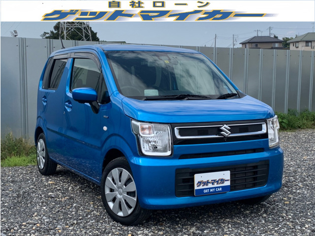 中古車 スズキ ワゴンr ハイブリッド Hybrid Fx セーフティパッケージ 自社ローン 愛知 全方位モニター ナビ の中古車詳細 25 4km ブリスクブルーメタリック 愛知県 103万円 中古車情報 中古車検索なら 車選びドットコム 車選び Com