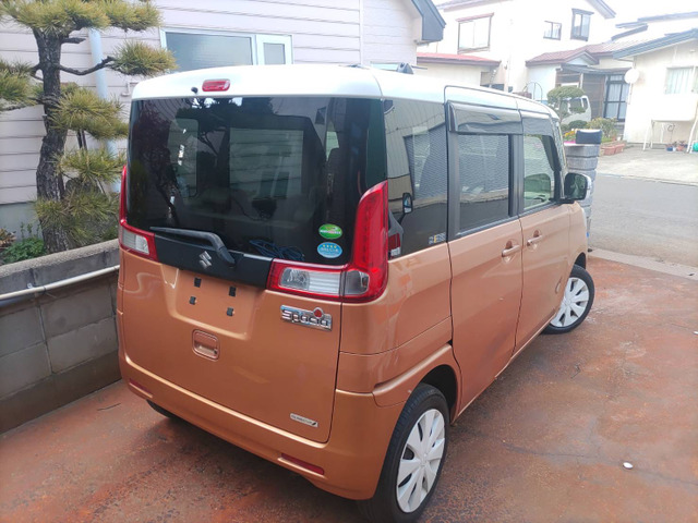 中古車 スズキ スペーシア ターボ の中古車詳細 (138,000km, オレンジ