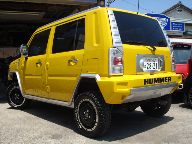中古車 ダイハツ ネイキッド ターボ F ハマー仕様 4wd ターボ の中古車詳細 71 410km イエロー 長崎県 75万円 中古車情報 中古車検索なら 車選びドットコム 車選び Com