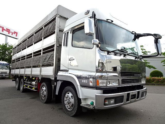 中古車 三菱ふそう スーパーグレート ハイルーフ 家畜運搬車 豚運搬 V8 の中古車詳細 879 554km ホワイト 福島県 396万円 中古車情報 中古車検索なら 車選びドットコム 車選び Com