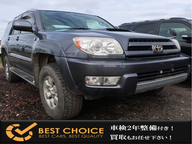 中古車 トヨタ ハイラックスサーフ 3 0 Ssr X ワイド ディーゼル 4wd ディーゼル リアスポイラー 純正アルミ の中古車詳細 175 572km グレー 新潟県 135万円 中古車情報 中古車検索なら 車選びドットコム 車選び Com